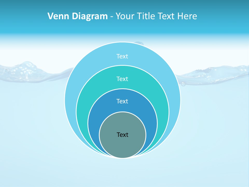 Wave Surface Wavy PowerPoint Template