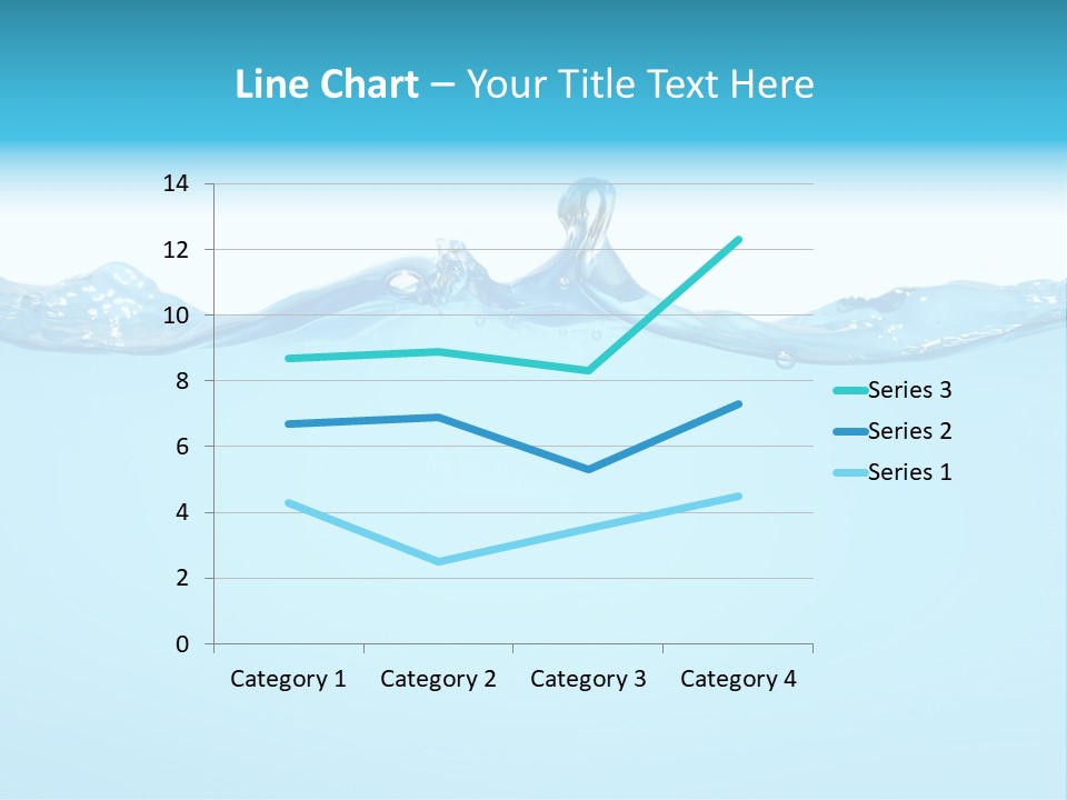 Wave Surface Wavy PowerPoint Template