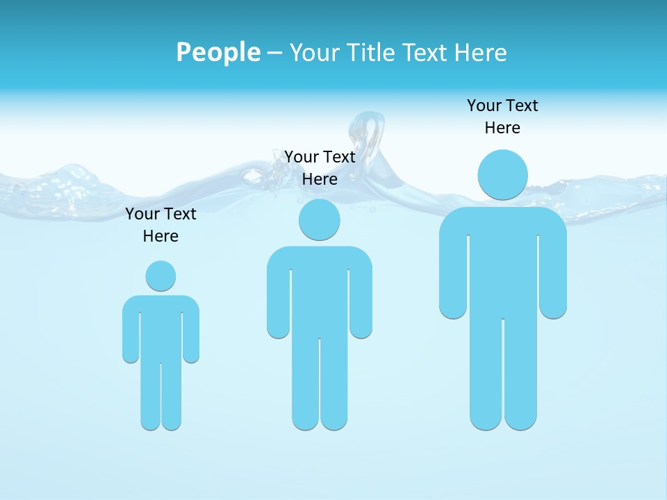 Wave Surface Wavy PowerPoint Template