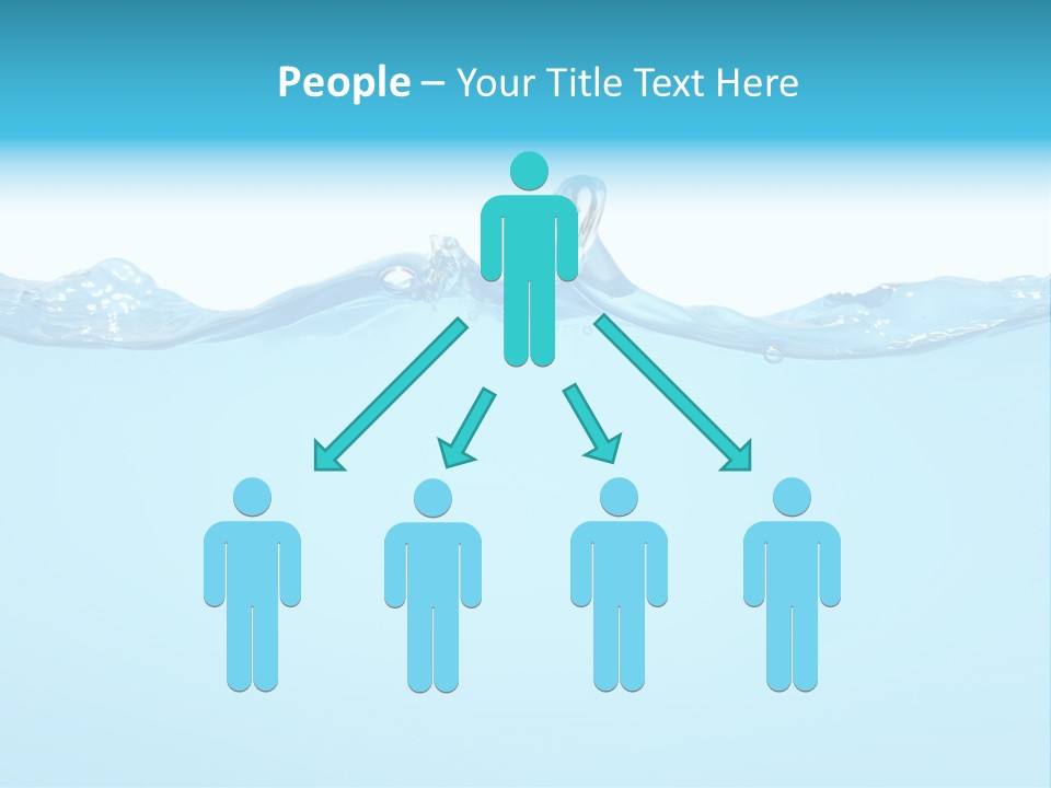 Wave Surface Wavy PowerPoint Template