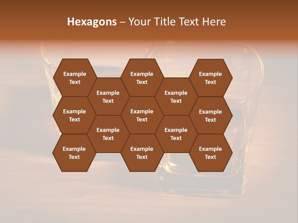 Highball Scotch Brandy PowerPoint Template