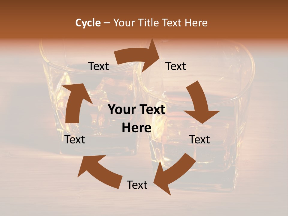 Highball Scotch Brandy PowerPoint Template