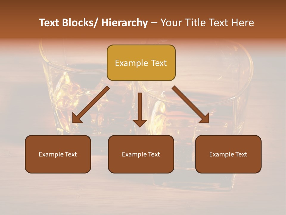 Highball Scotch Brandy PowerPoint Template