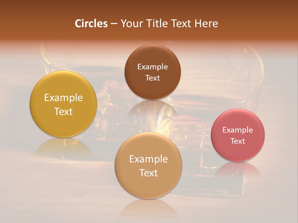 Highball Scotch Brandy PowerPoint Template