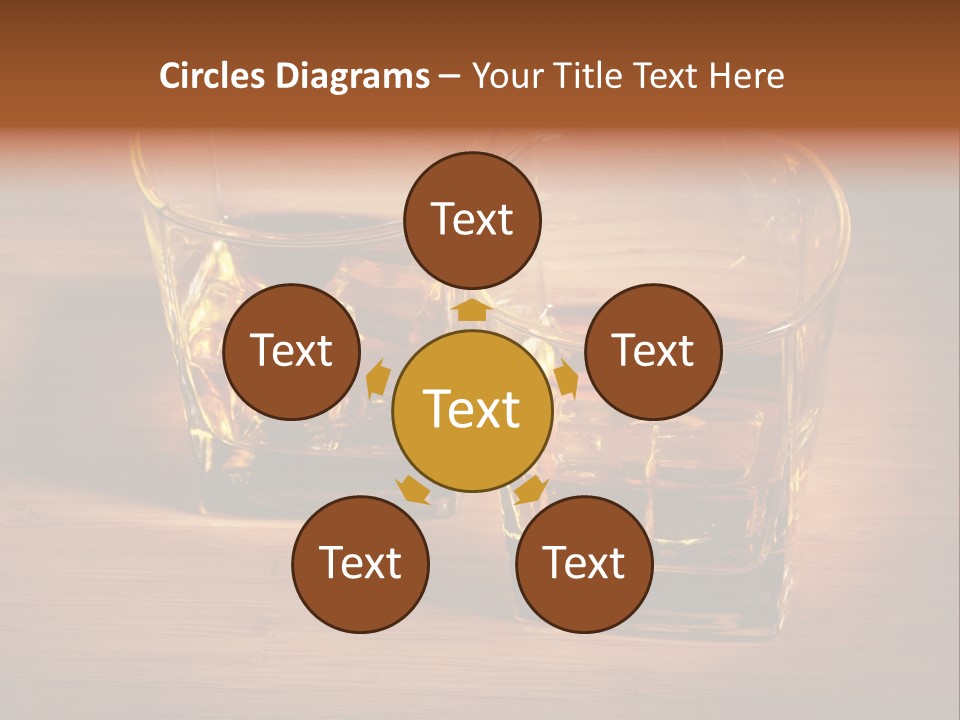 Highball Scotch Brandy PowerPoint Template