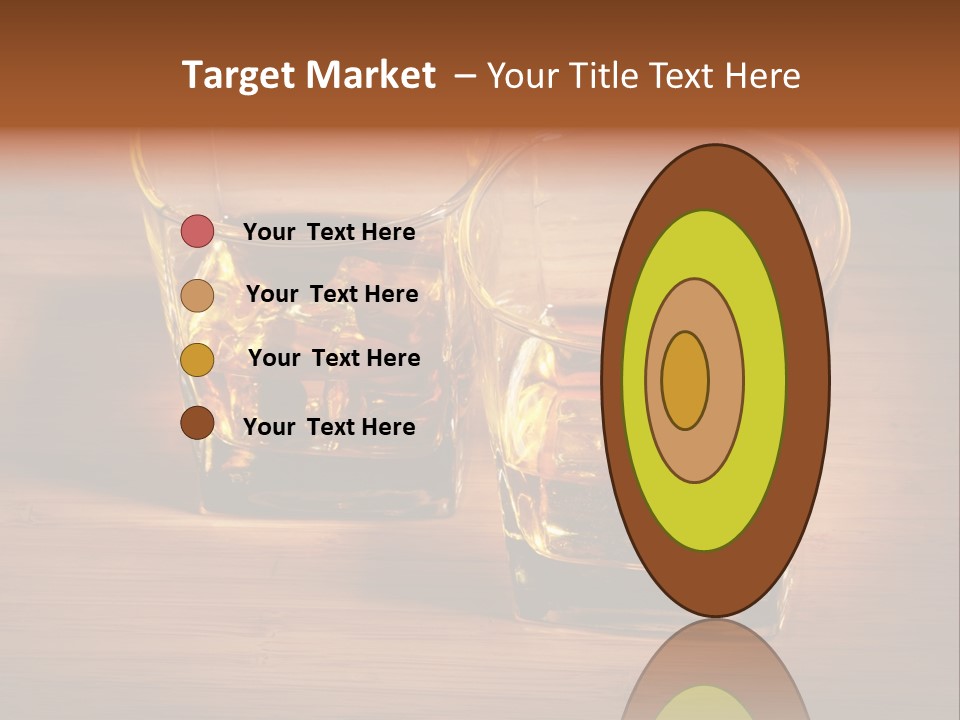 Highball Scotch Brandy PowerPoint Template