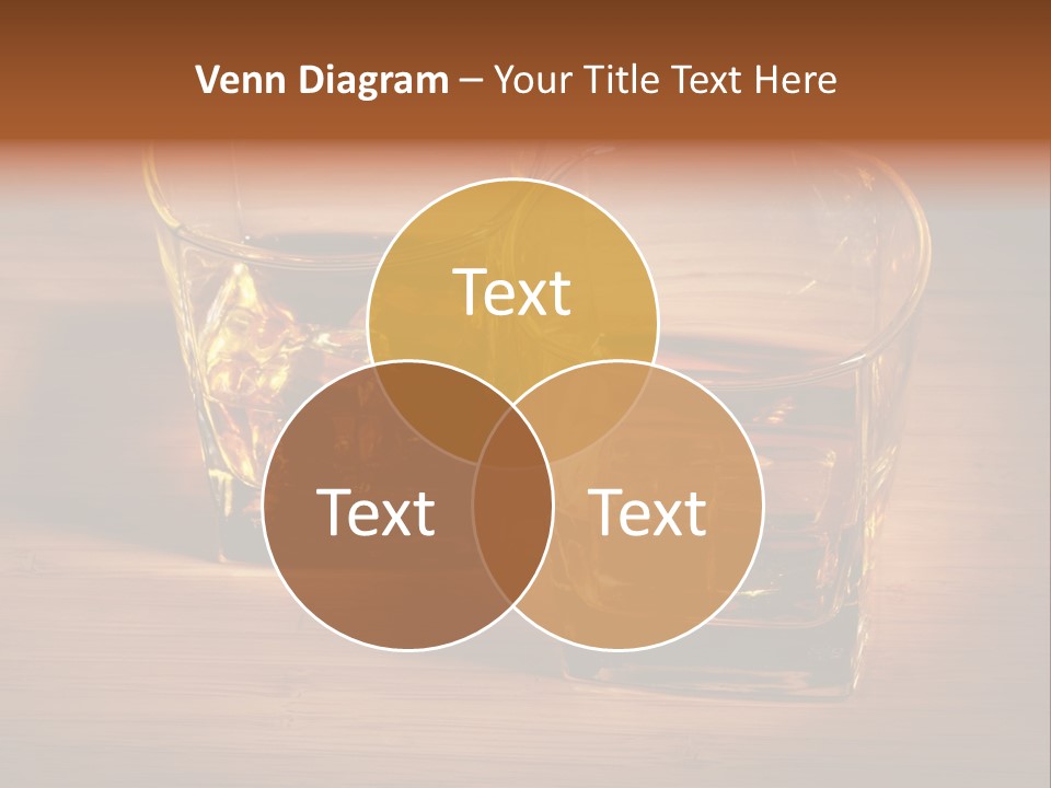 Highball Scotch Brandy PowerPoint Template
