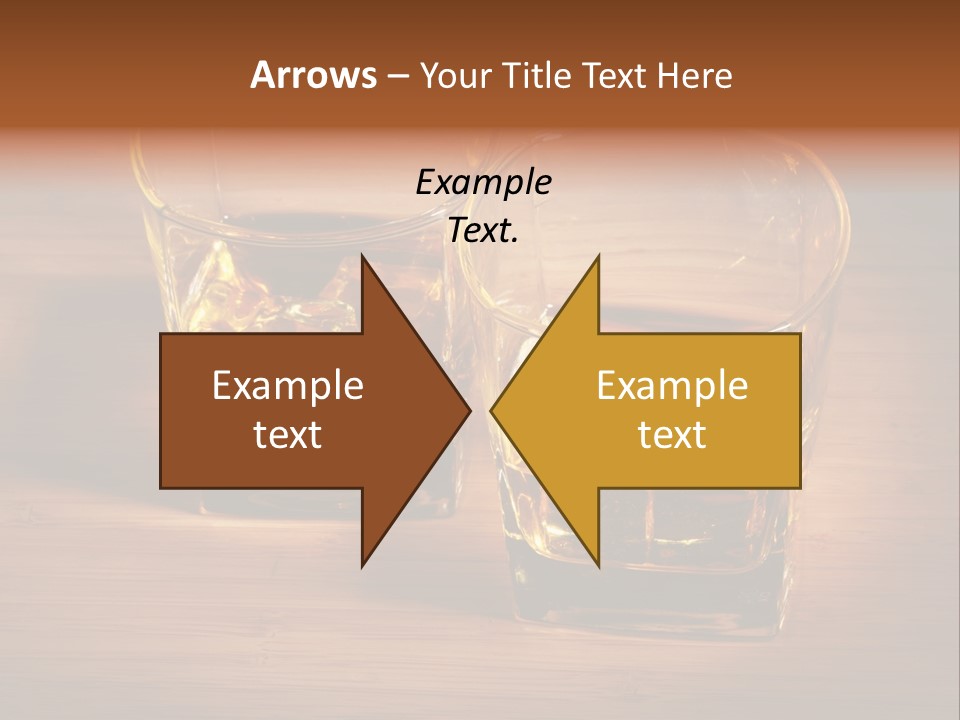 Highball Scotch Brandy PowerPoint Template