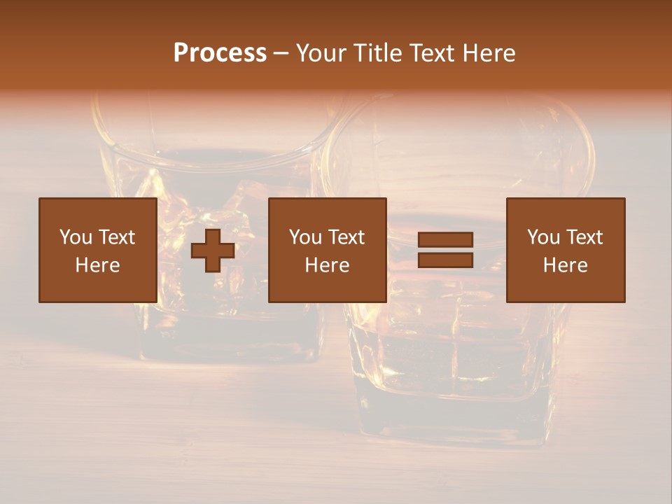 Highball Scotch Brandy PowerPoint Template