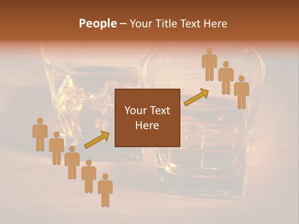 Highball Scotch Brandy PowerPoint Template