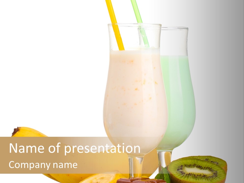 Cold Delicious Treat PowerPoint Template