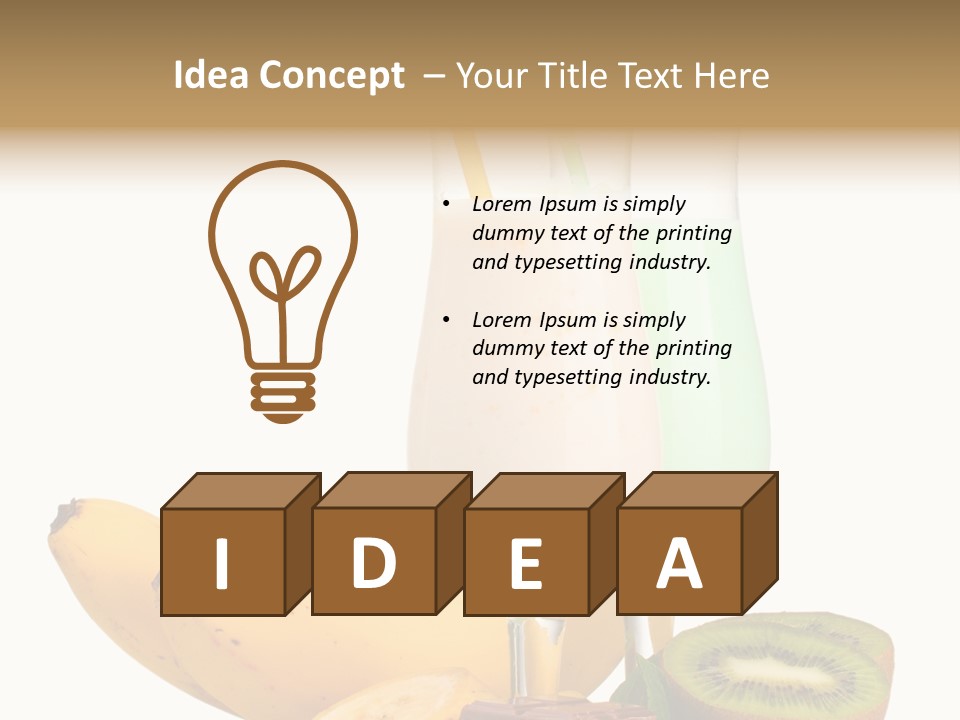 Cold Delicious Treat PowerPoint Template