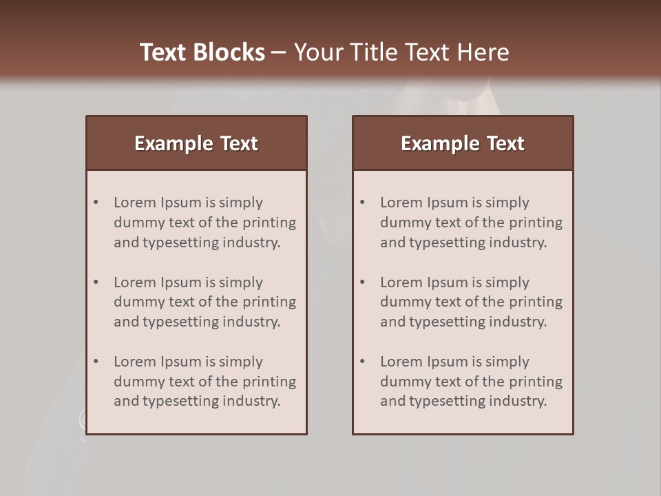 Fashion Dark Handsome PowerPoint Template