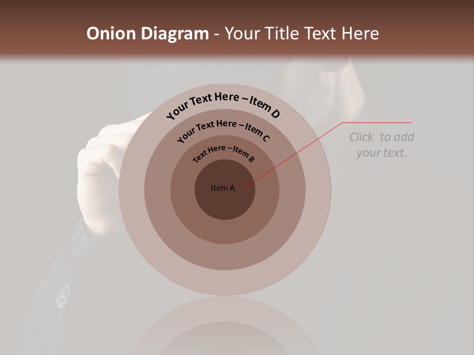 Fashion Dark Handsome PowerPoint Template