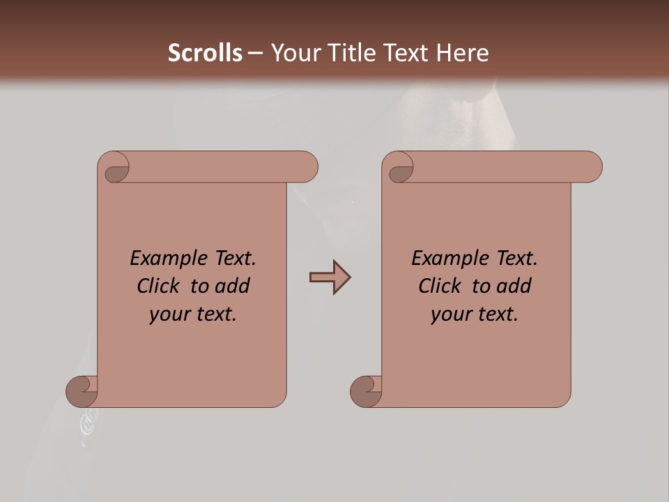 Fashion Dark Handsome PowerPoint Template