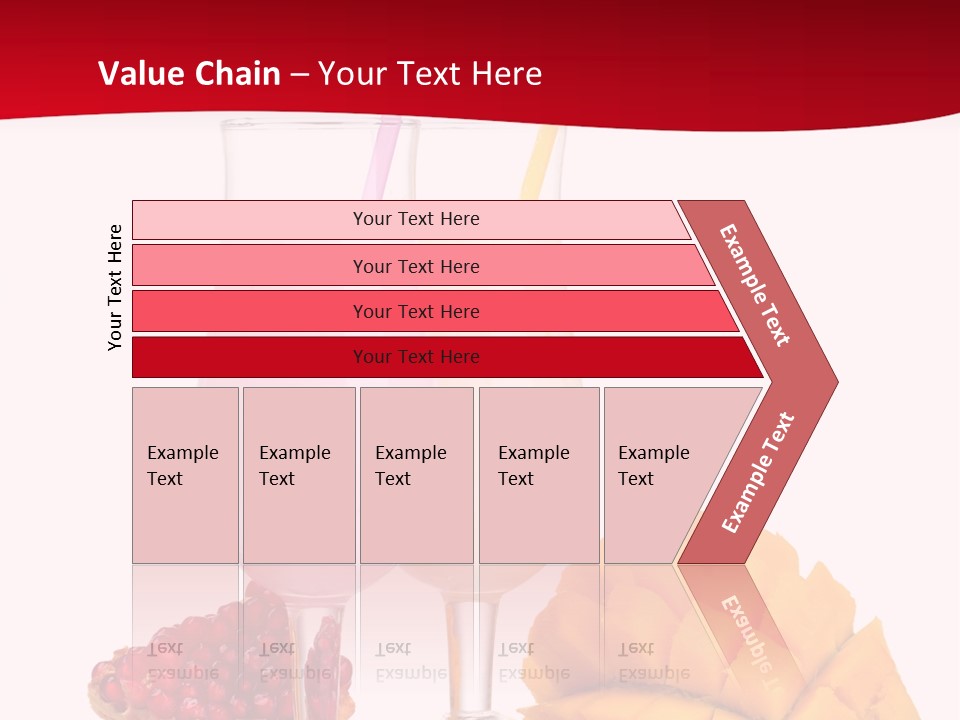 Milkshake Smoothie Calorie PowerPoint Template