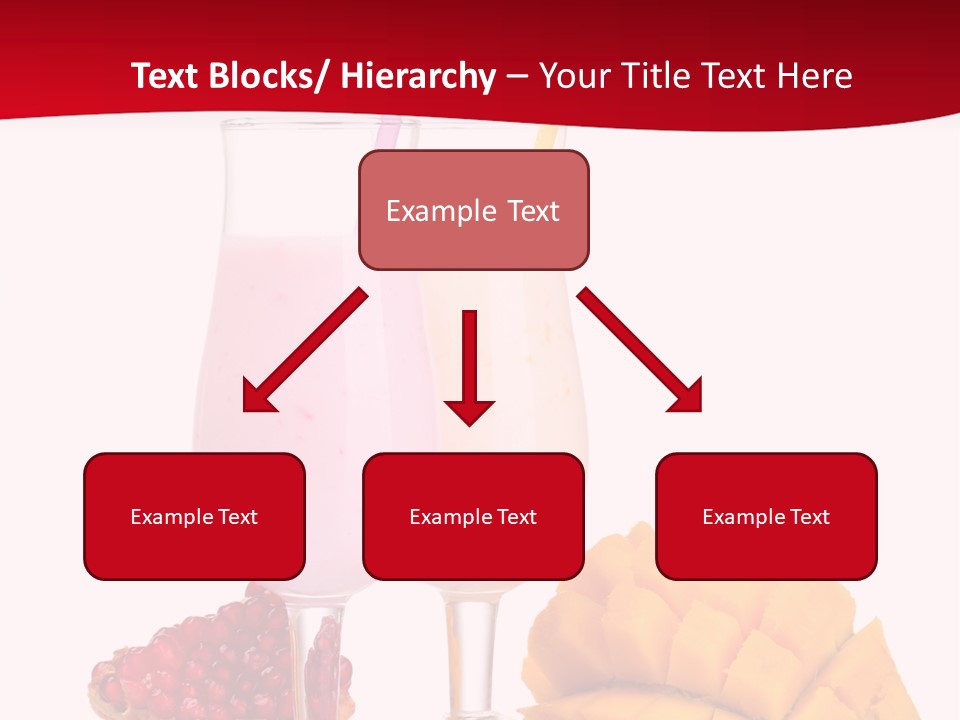 Milkshake Smoothie Calorie PowerPoint Template