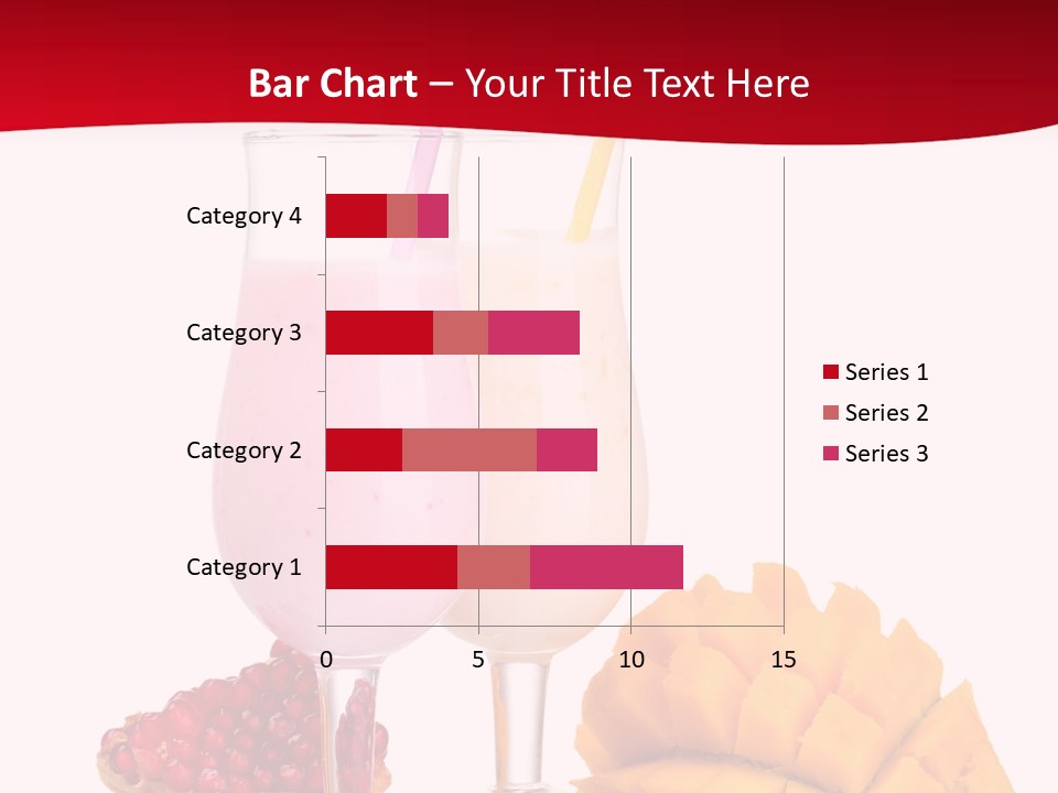Milkshake Smoothie Calorie PowerPoint Template