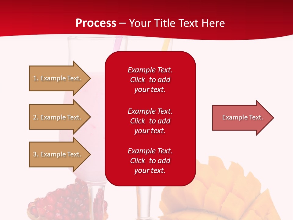 Milkshake Smoothie Calorie PowerPoint Template