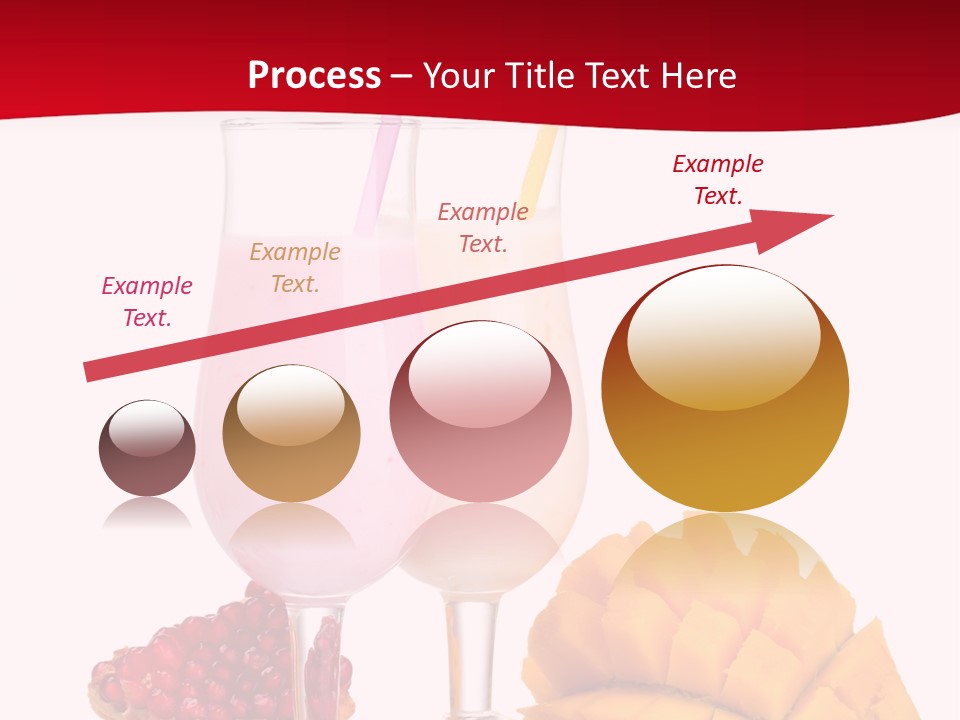 Milkshake Smoothie Calorie PowerPoint Template