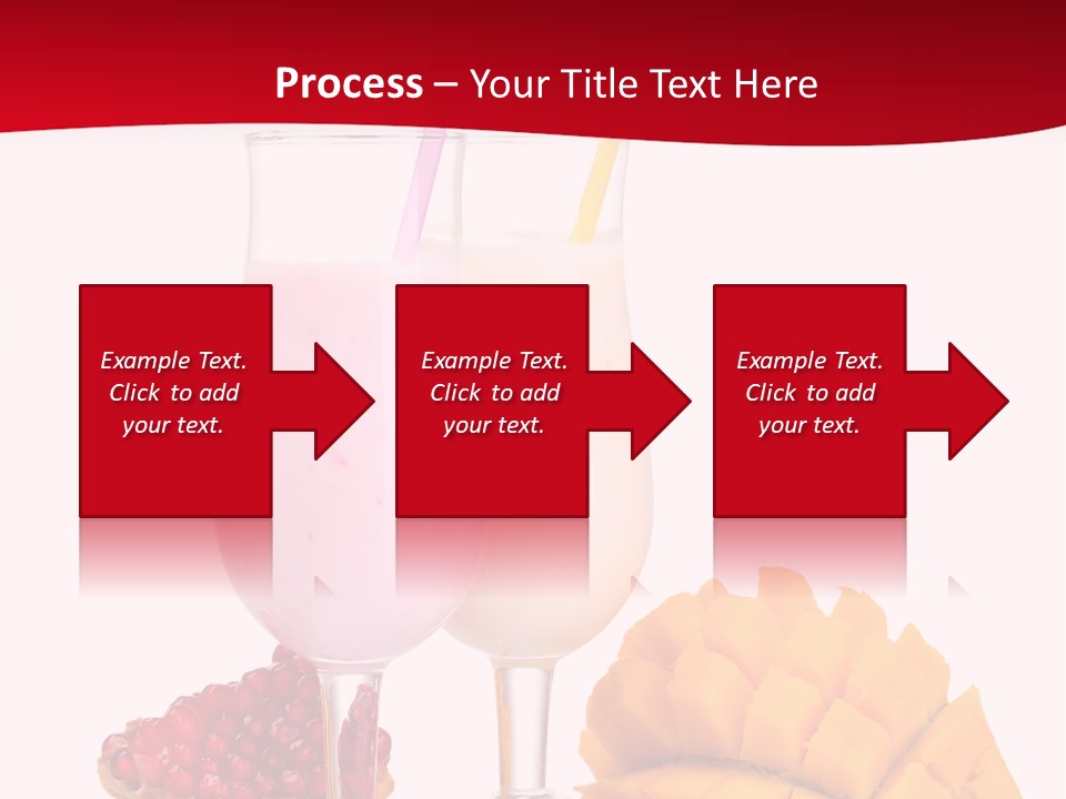 Milkshake Smoothie Calorie PowerPoint Template