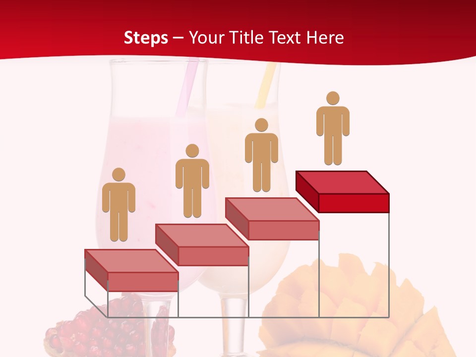 Milkshake Smoothie Calorie PowerPoint Template