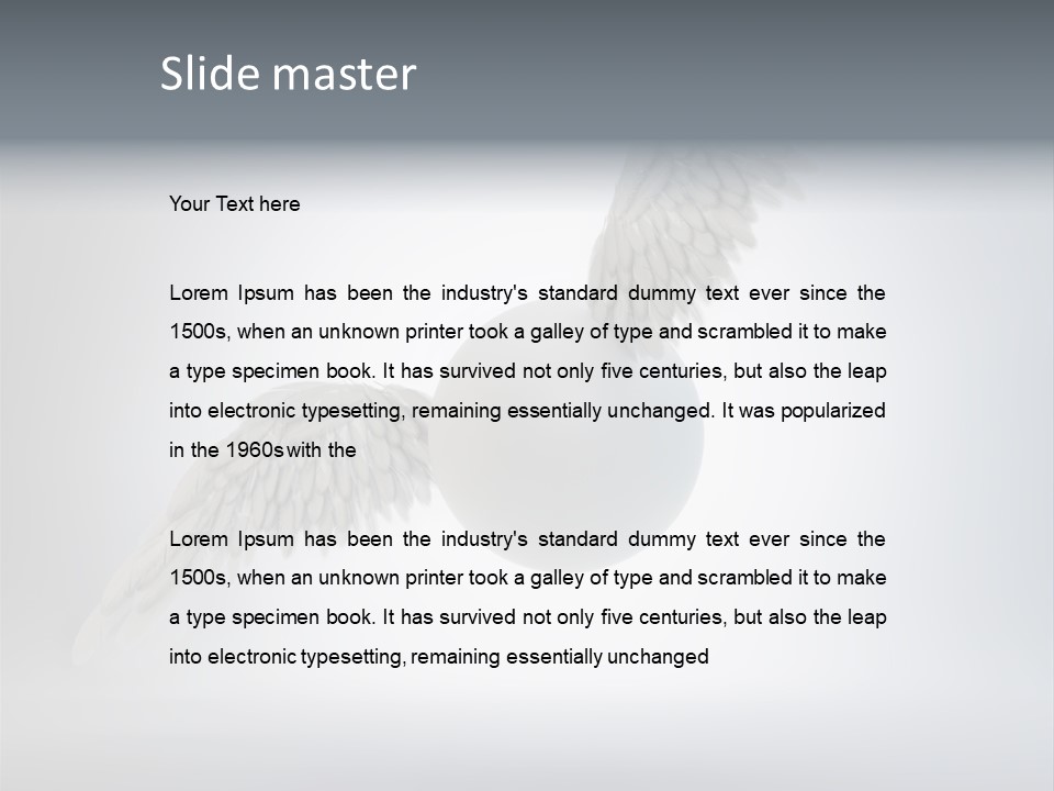 Spirit Inspiration Concept PowerPoint Template