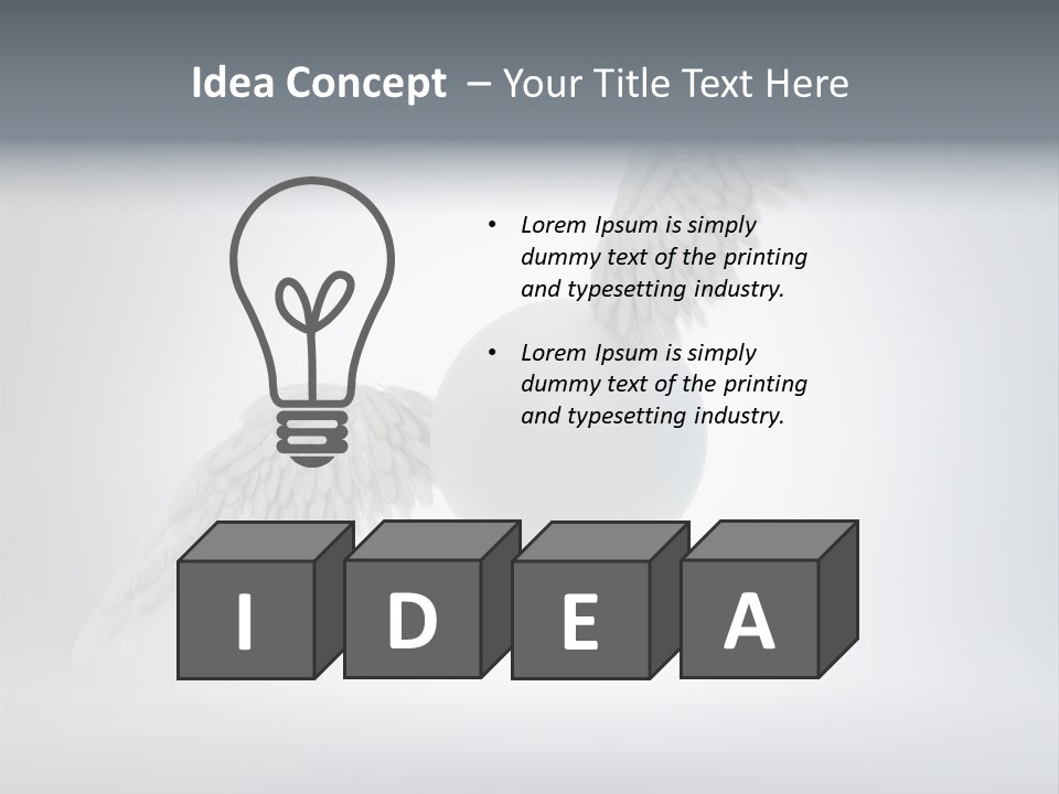 Spirit Inspiration Concept PowerPoint Template