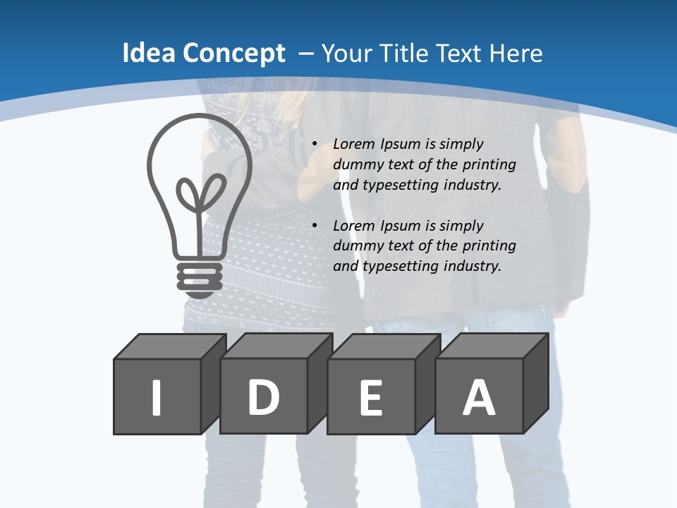 Aggressive Grey Model PowerPoint Template