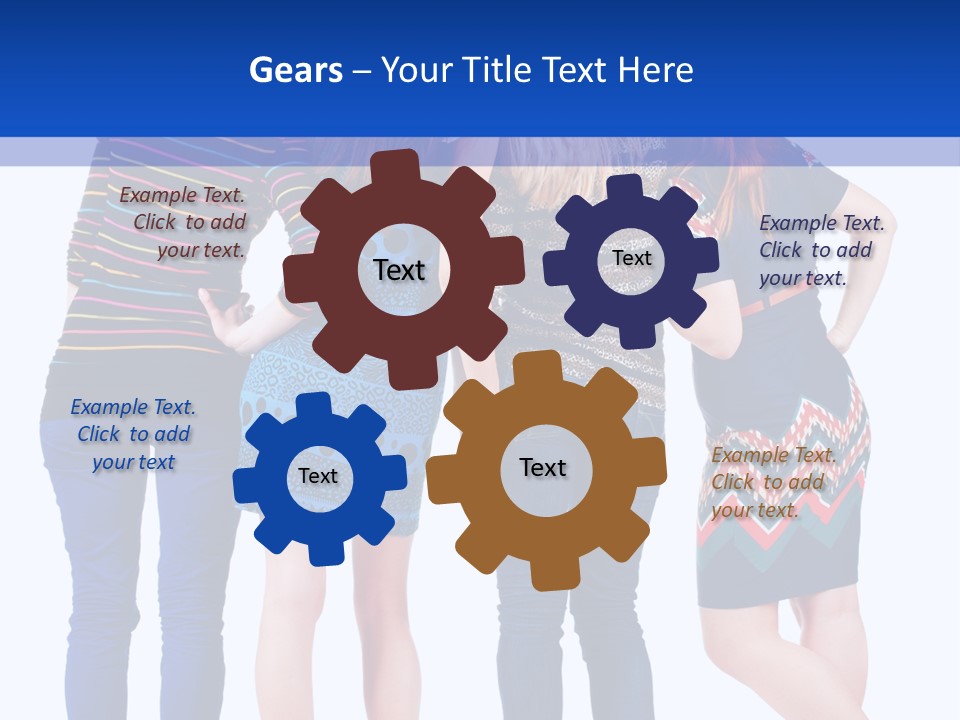 Happy Friendship Cheerful PowerPoint Template