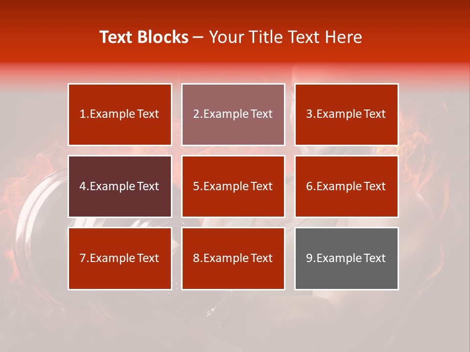 Strong Male Training PowerPoint Template