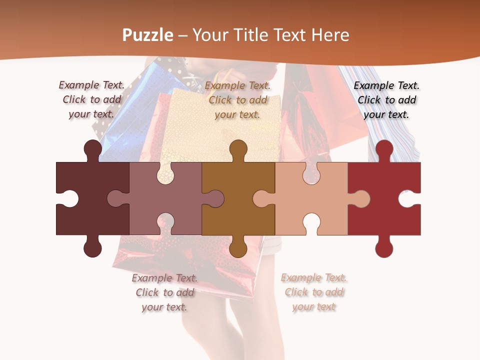 Happy Portrait Buyer PowerPoint Template