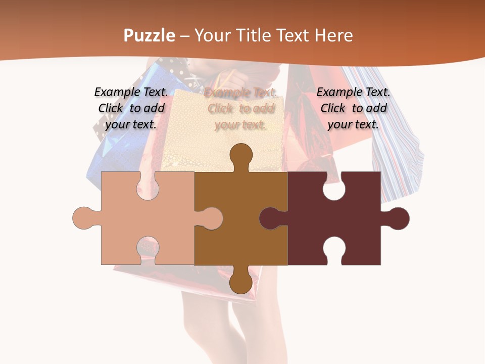 Happy Portrait Buyer PowerPoint Template