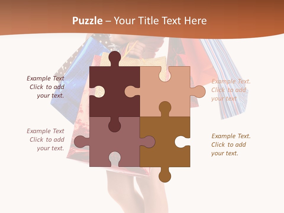 Happy Portrait Buyer PowerPoint Template