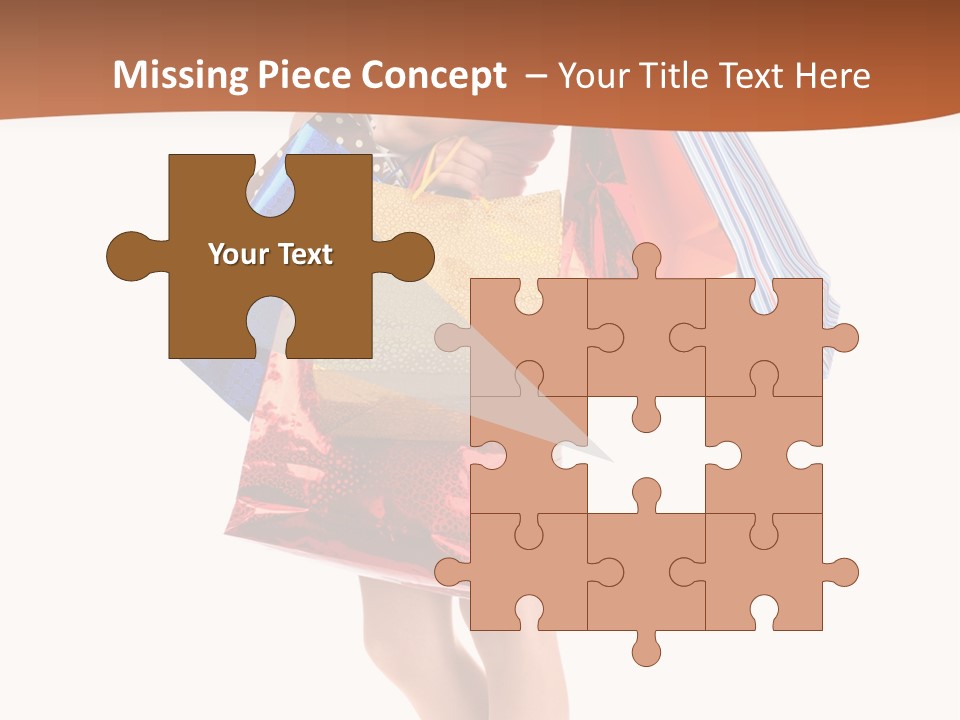 Happy Portrait Buyer PowerPoint Template