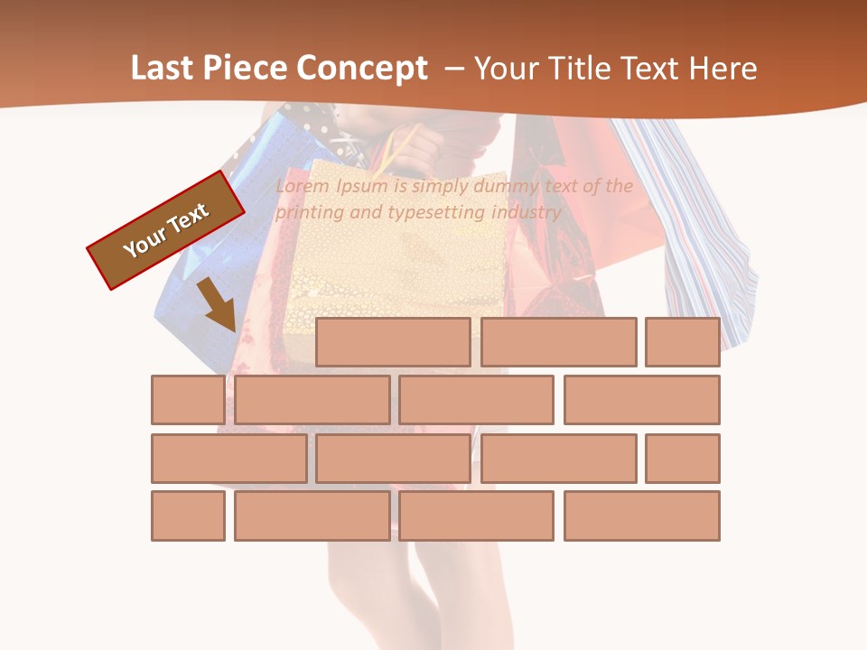 Happy Portrait Buyer PowerPoint Template