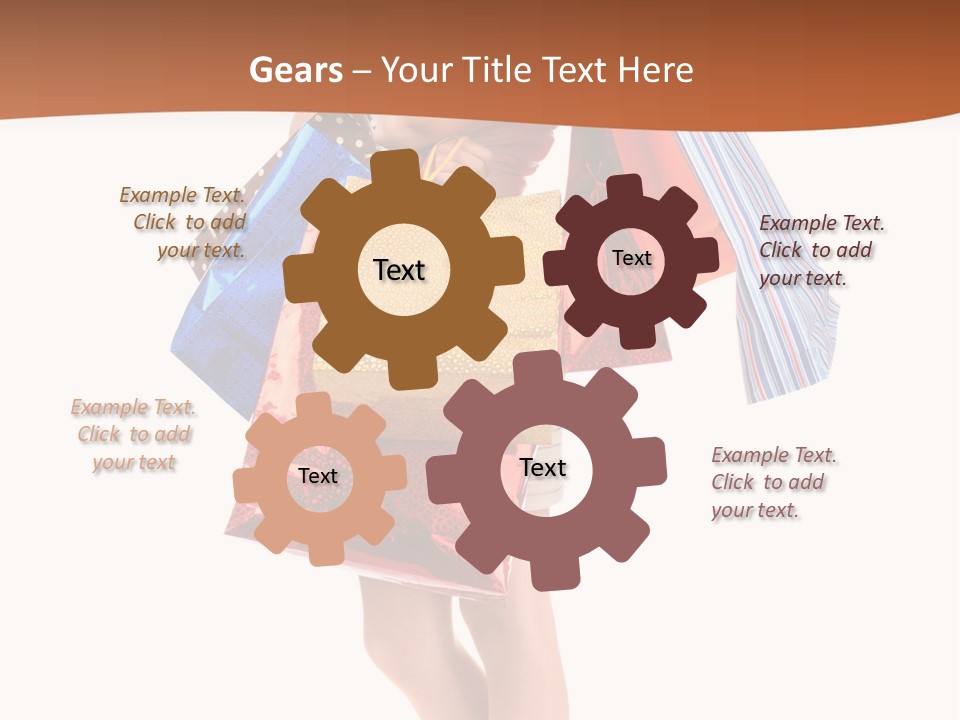 Happy Portrait Buyer PowerPoint Template