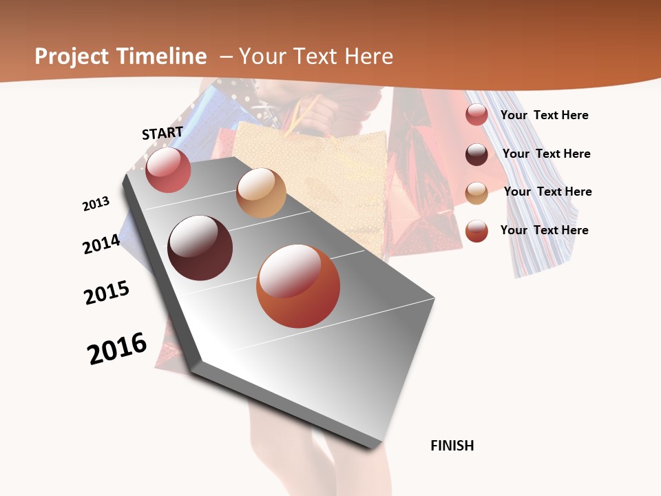 Happy Portrait Buyer PowerPoint Template