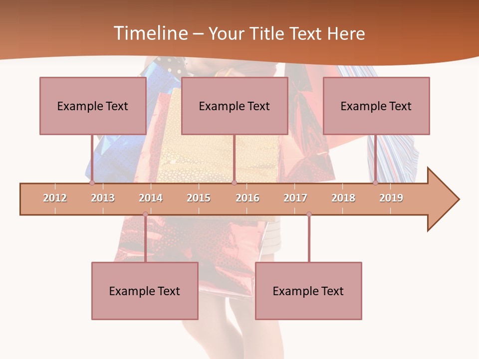 Happy Portrait Buyer PowerPoint Template