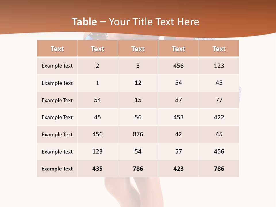 Happy Portrait Buyer PowerPoint Template