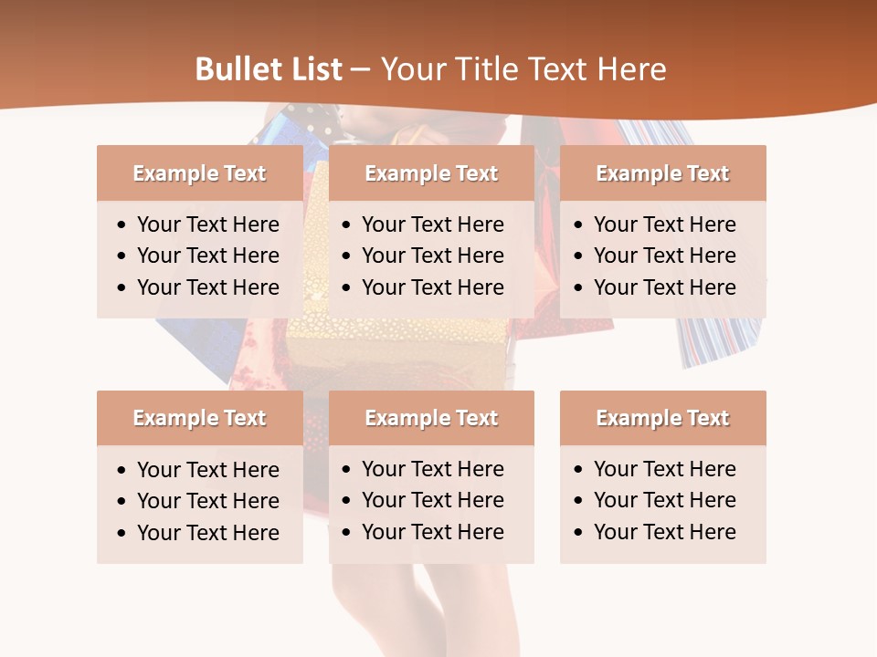 Happy Portrait Buyer PowerPoint Template