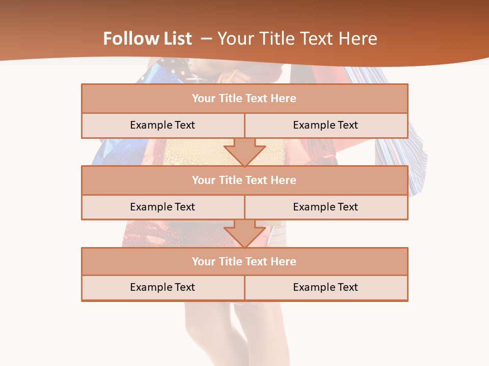 Happy Portrait Buyer PowerPoint Template