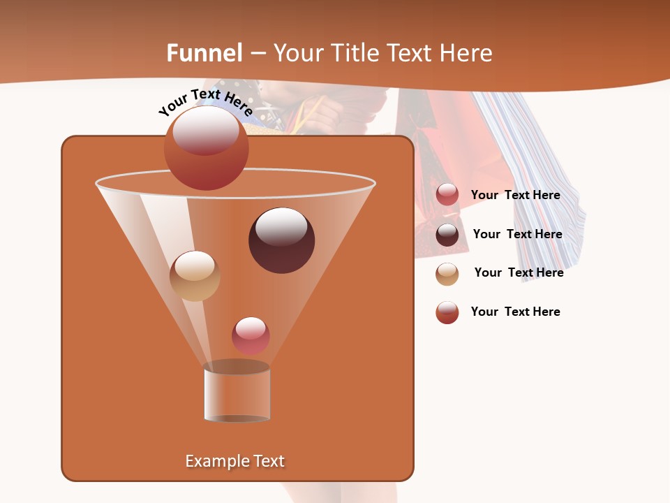 Happy Portrait Buyer PowerPoint Template