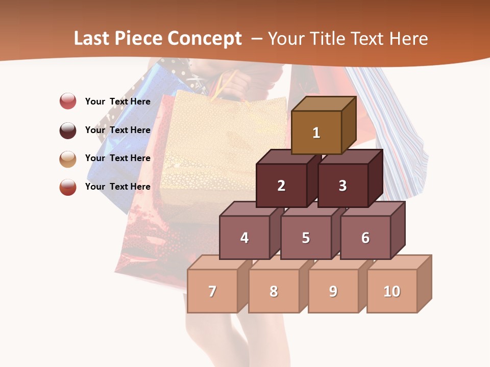 Happy Portrait Buyer PowerPoint Template