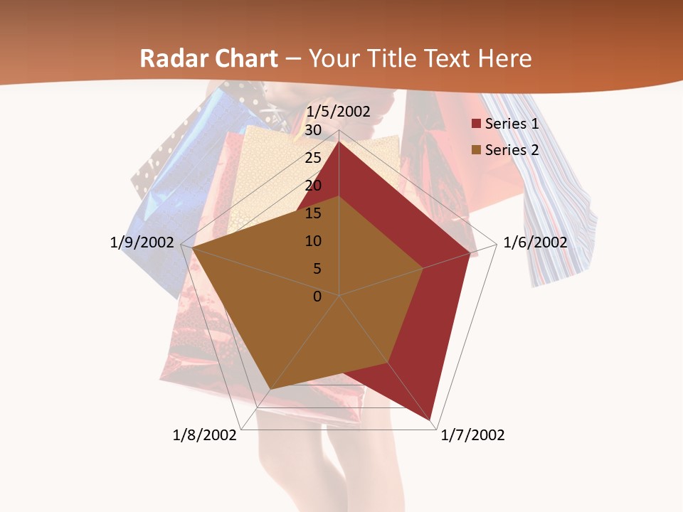 Happy Portrait Buyer PowerPoint Template