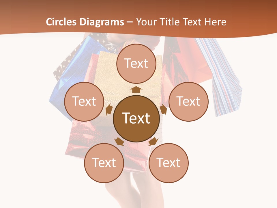 Happy Portrait Buyer PowerPoint Template