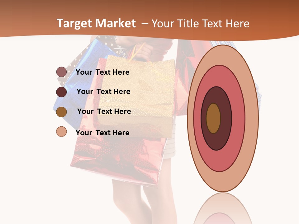 Happy Portrait Buyer PowerPoint Template