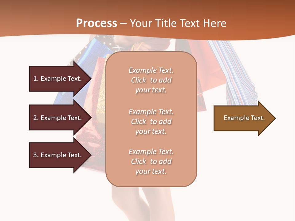 Happy Portrait Buyer PowerPoint Template