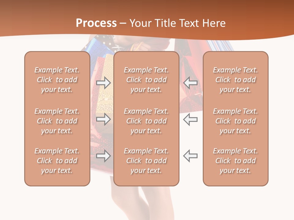 Happy Portrait Buyer PowerPoint Template