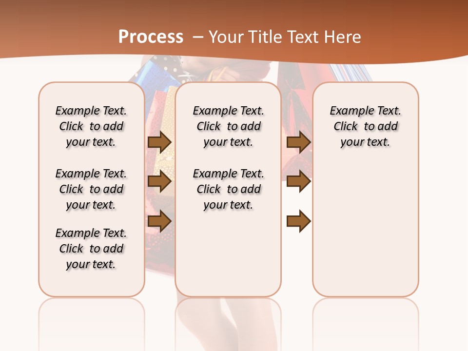 Happy Portrait Buyer PowerPoint Template
